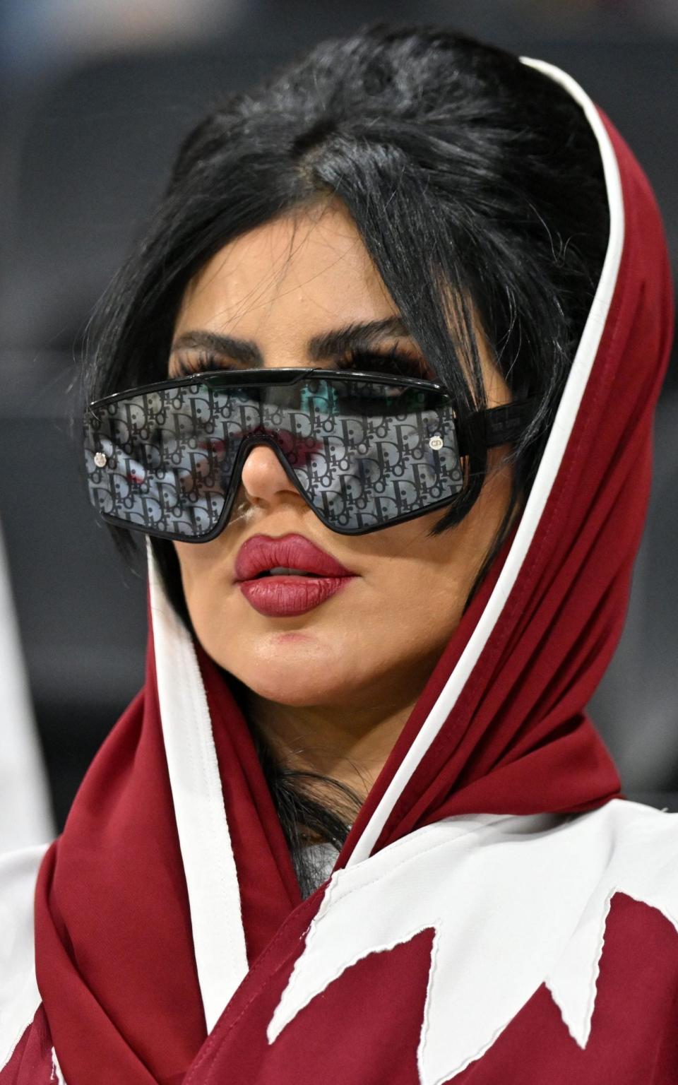  A Qatar supporter - GLYN KIRK/AFP via Getty Images