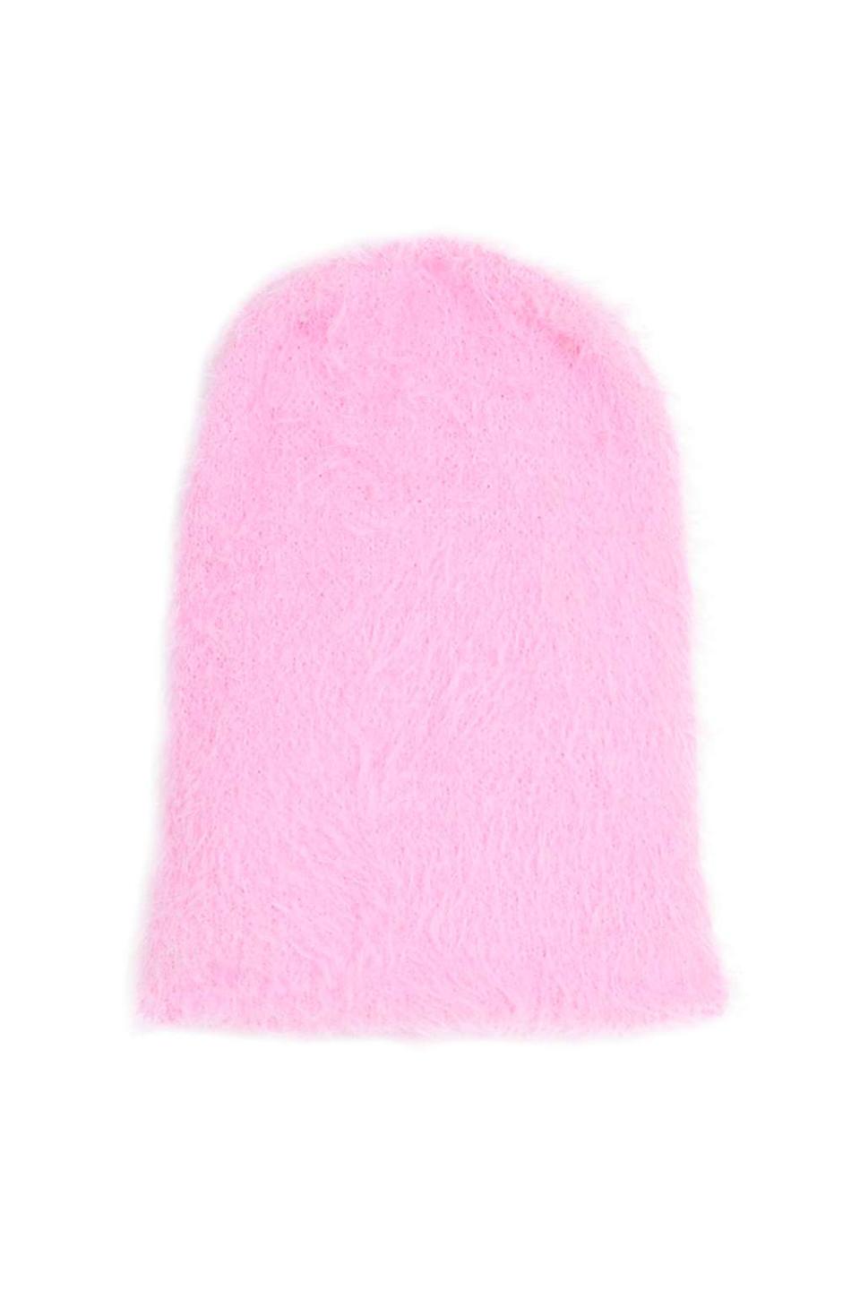 Plain Fluffy Beanie