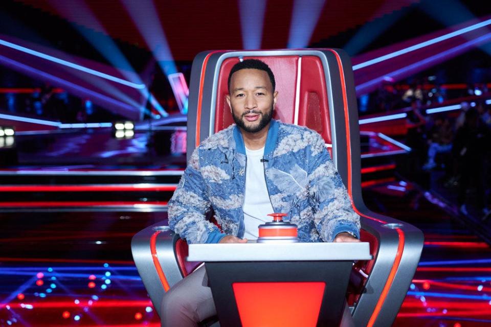 THE VOICE -- "Blind Auditions" Episode Coaches -- Pictured: John Legend -- (Photo by: Tyler Golden/NBC)