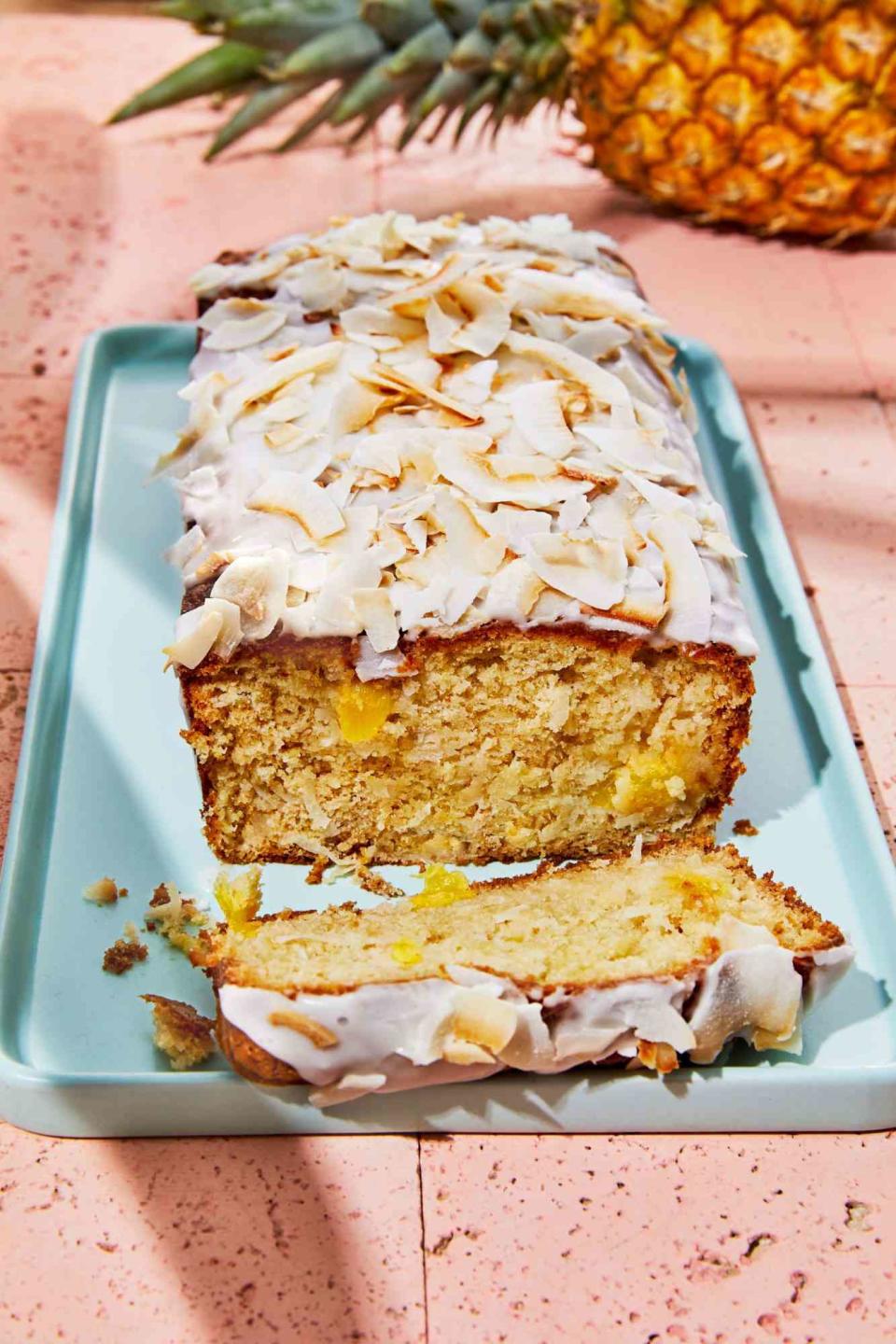 Pina Colada Quick Bread