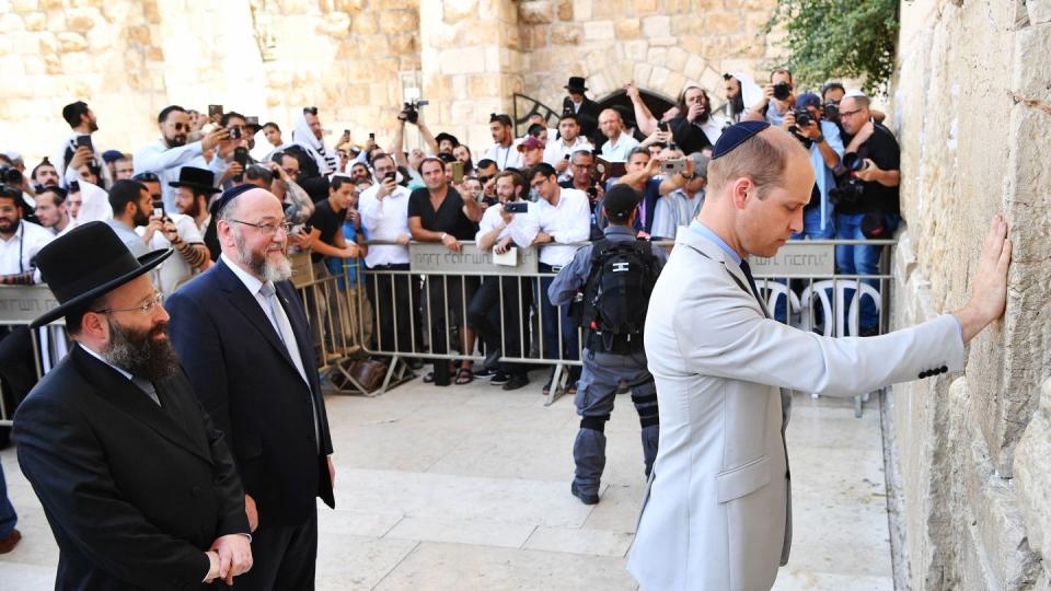 the duke of cambridge visits jordan, israel and the occupied palestinian territories