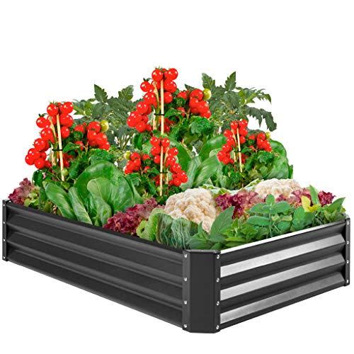 3) Best Choice Products Metal Raised Garden Bed