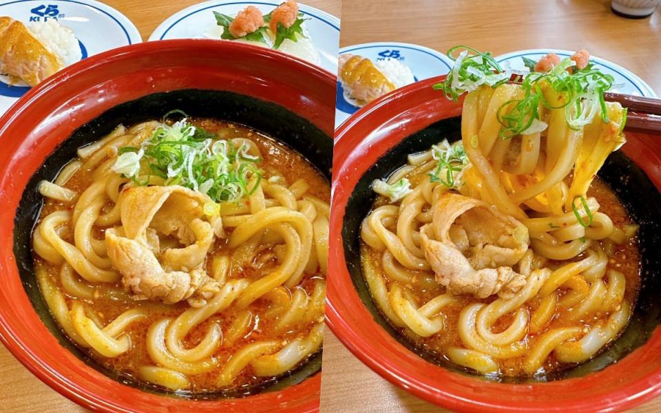 藏壽司的熟食選擇十分豐富，其中的烏龍麵更是廣受好評 圖片來源：LOOKin編輯推薦