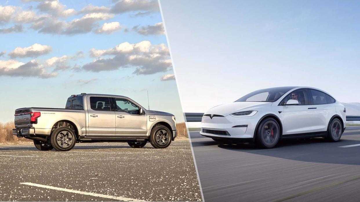  Ford F150 Lightning vs Tesla Model 3. 