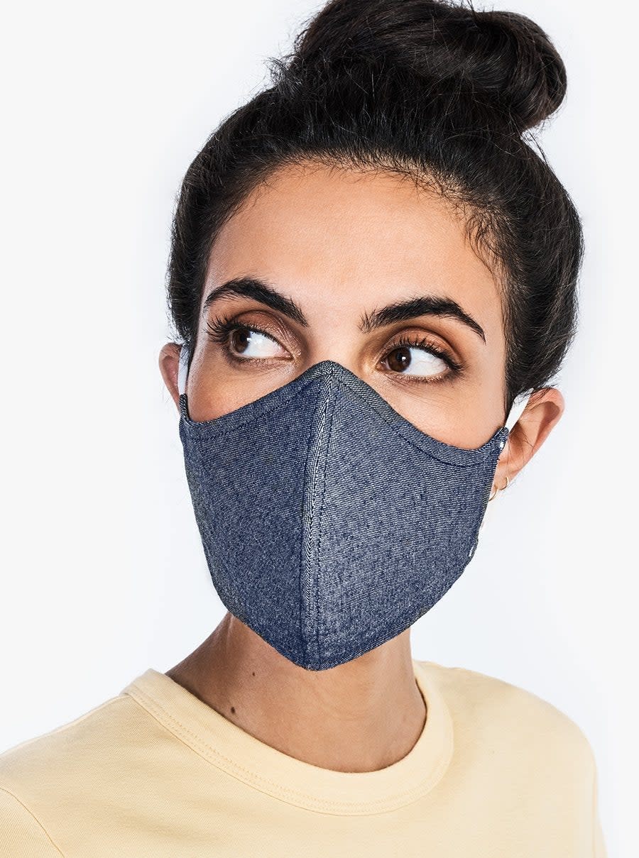 The Wake Up & Fight Mask - Gray Oxford