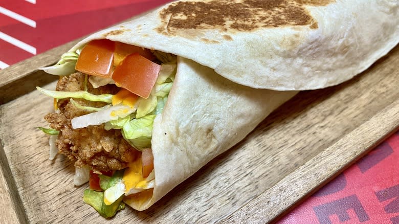 New KFC Spicy Twister Wrap