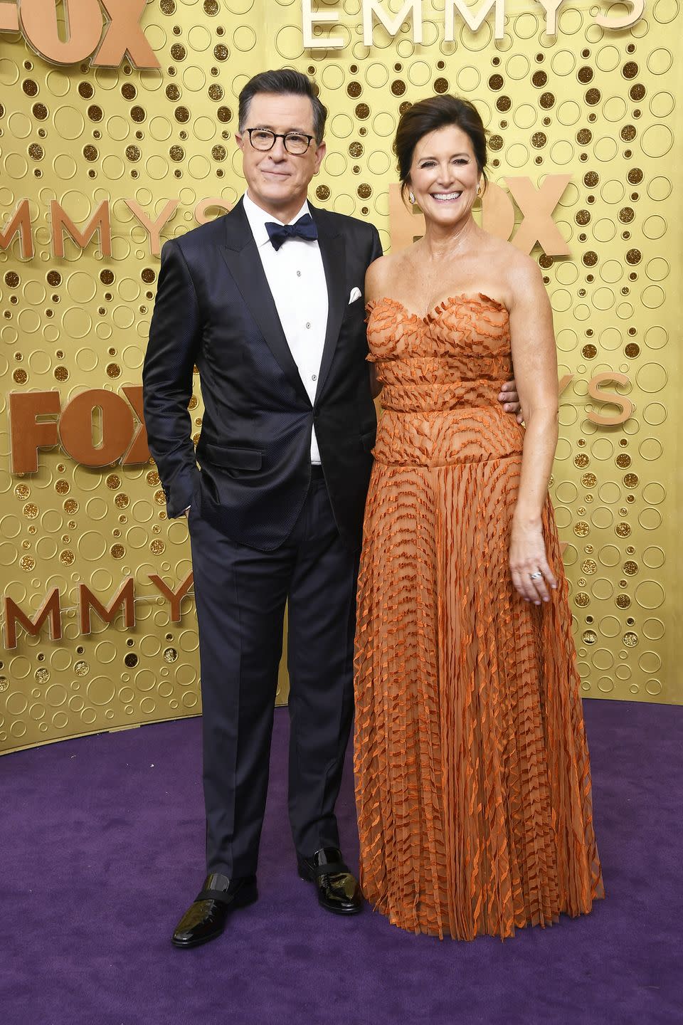 Stephen Colbert and Evelyn McGee