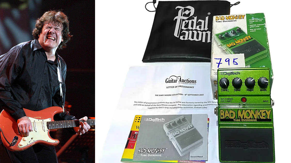  Gary Moore's DigiTech Bad Monkey had been listed for £10,000 