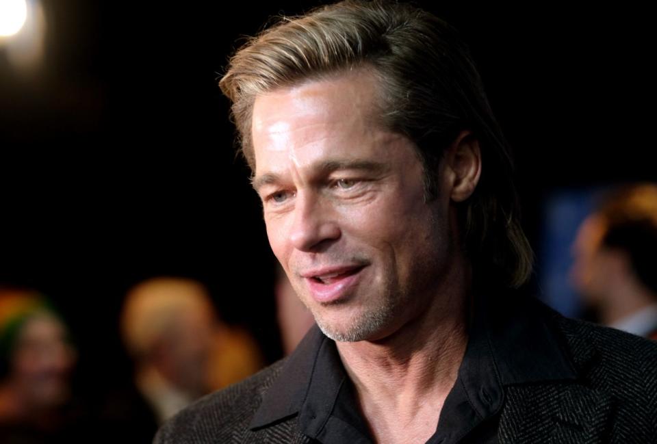 Es gab einen riesigen Medienrummel um ein aktuelles Foto von Brad Pitt und Jennifer Aniston. Jetzt verriet Pitt was er von der ganzen Aufregung hält. (Foto von Matthew Simmons/Getty Images for SBIFF)