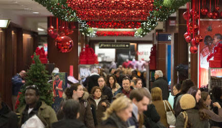 Holiday Shoppers Seek Out Deals On Black Friday