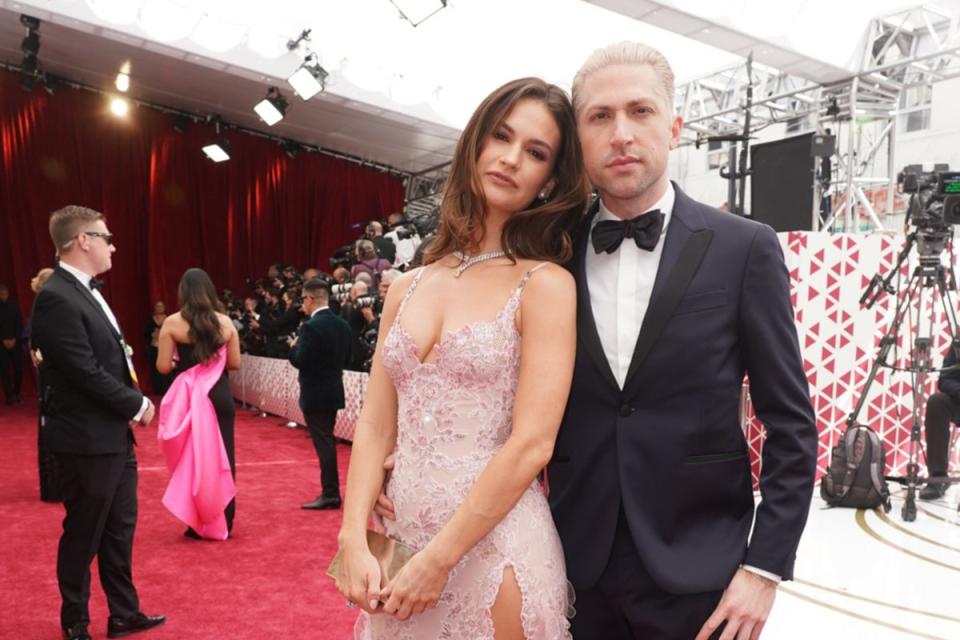 Lil James and Michael Shuman at the Oscars   (ABC via Getty Images)