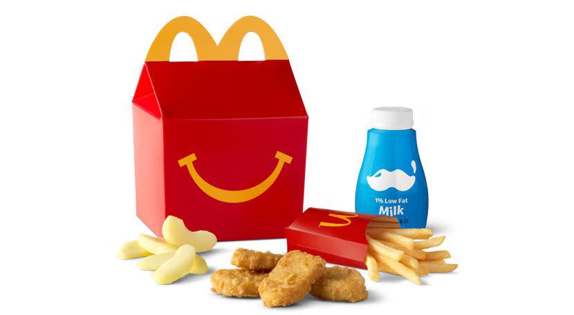 McDonald's chicken nugget Happy Meal