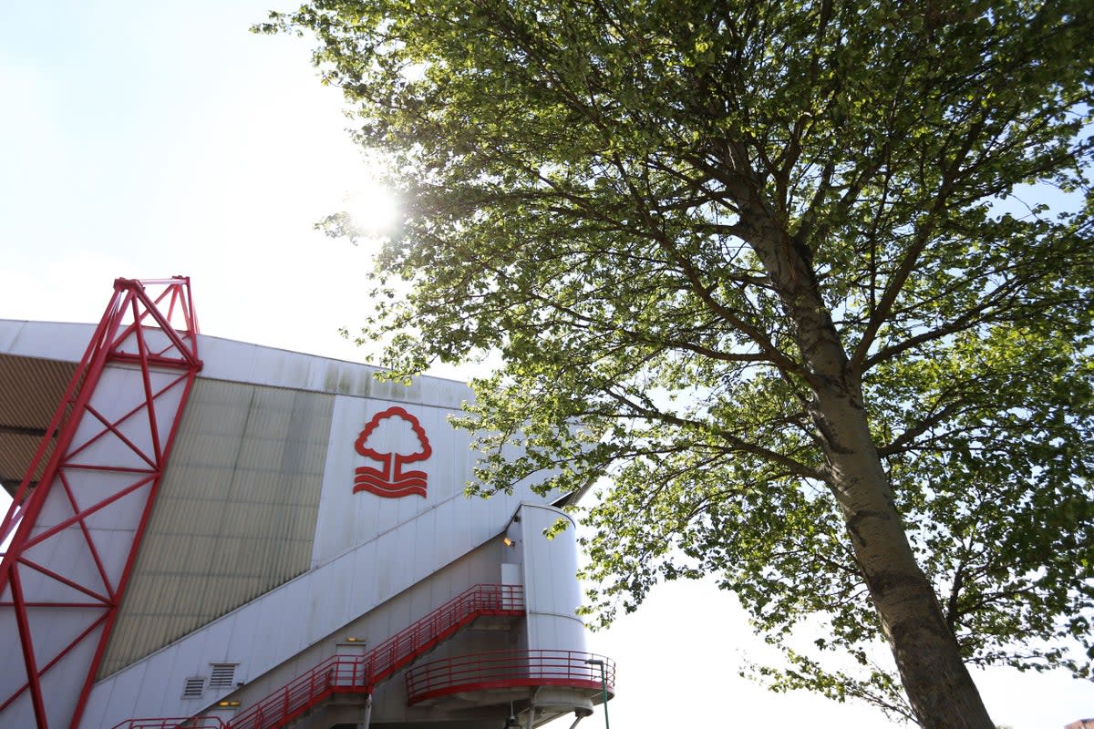 Nottingham Forest are investigating reports of alleged homophobic chanting (Isaac Parkin/PA) (PA Archive)