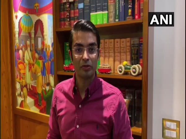 Lawyer Jaiveer Shergill speaking to ANI in New Delhi on Saturday. Photo/ANI