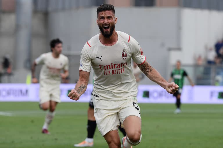 Olivier Giroud, el goleador de Milan para obtener el título de la Serie A luego de 11 años