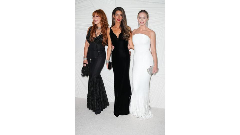 Charlotte Tilbury, Amal Clooney, Emily Blunt 