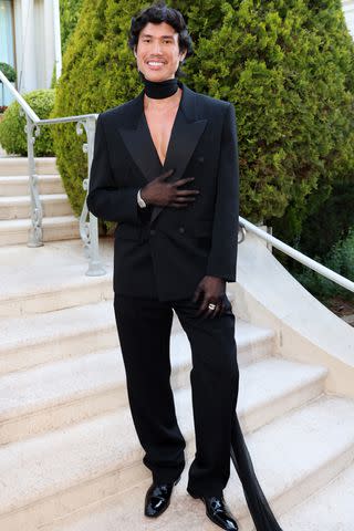 <p>Colby Tallia/amfAR/Getty</p> Patrick Ta