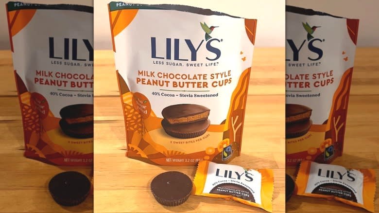 Lily's peanut butter cups