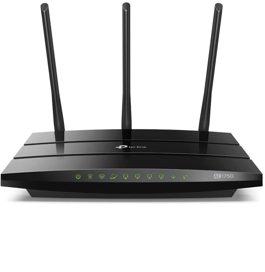 <p><strong>TP-Link</strong></p><p>amazon.com</p><p><strong>$59.99</strong></p><p><a href="https://www.amazon.com/dp/B079JD7F7G?tag=syn-yahoo-20&ascsubtag=%5Bartid%7C10054.g.34313481%5Bsrc%7Cyahoo-us" rel="nofollow noopener" target="_blank" data-ylk="slk:Buy;elm:context_link;itc:0;sec:content-canvas" class="link ">Buy</a></p><p><strong><del>$79.99 </del>(35% off)</strong></p><p>Working from home demands a not-shitty WiFi router, much like this one.</p>