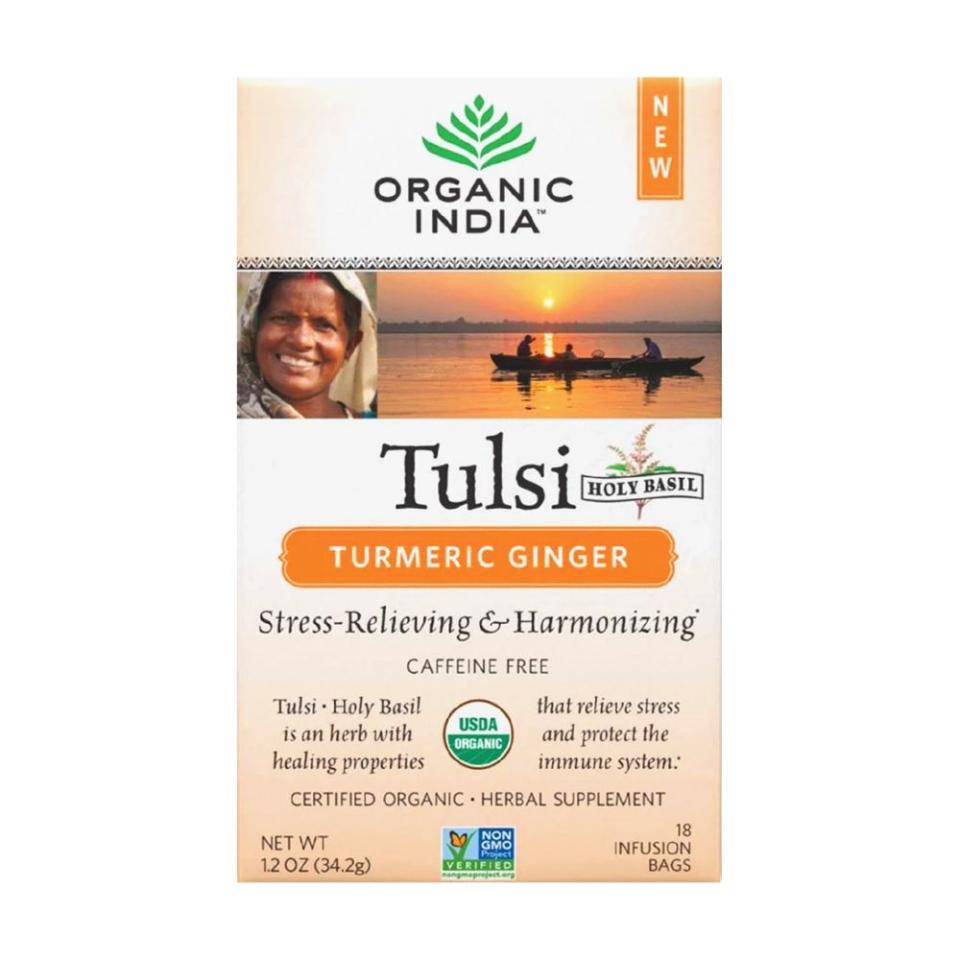 Organic India Tulsi Tea Turmeric Ginger