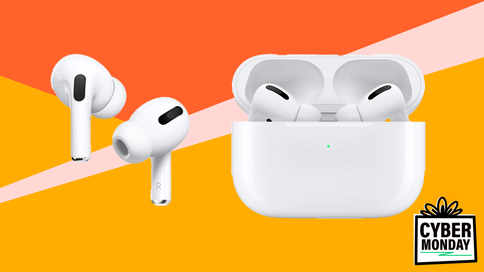 The latest AirPods Pro are on sale during Cyber Monday.