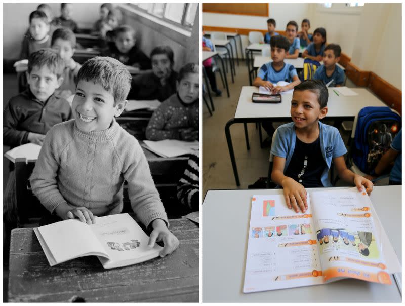 The Wider Image: Side by side, glimpses of Palestinian refugee camps then and now