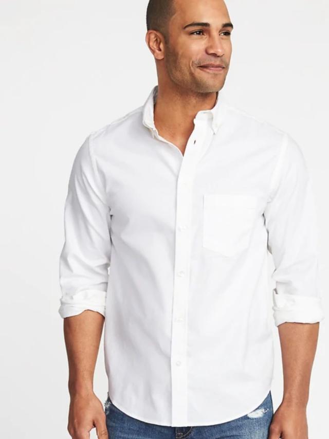 Regular-Fit Built-In Flex Everyday Shirt