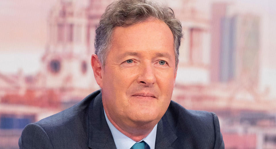 Piers Morgan on Good Morning Britain. Photo: ITV