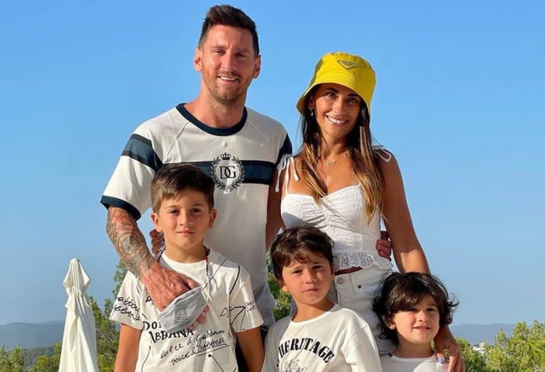 La familia Messi se instaló en Rosario para pasar las fiestas y reencontrarse con su familia (Foto: Archivo / Instagram @antonelaroccuzzo)