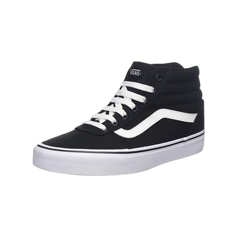 Vans Women's Ward Canvas Hi-Top Trainers - Amazon Prime Day sale