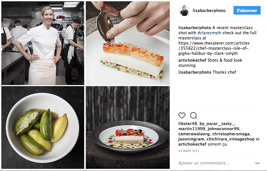 <p>Née en Irlande du Nord, elle a travaillé au Restaurant Gordon Ramsay à Londres de 2007 à 2015 et y est devenue la première chef anglaise triplement étoilée. Elle ouvre en juillet 2017 son propre restaurant gastronomique à Notting Hill, <a rel="nofollow noopener" href="https://www.corebyclaresmyth.com/" target="_blank" data-ylk="slk:The Core;elm:context_link;itc:0;sec:content-canvas" class="link ">The Core</a>. </p>