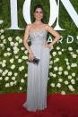 <p>The Broadway star dazzled in a strapless understated number. (Photo: Getty Images) </p>