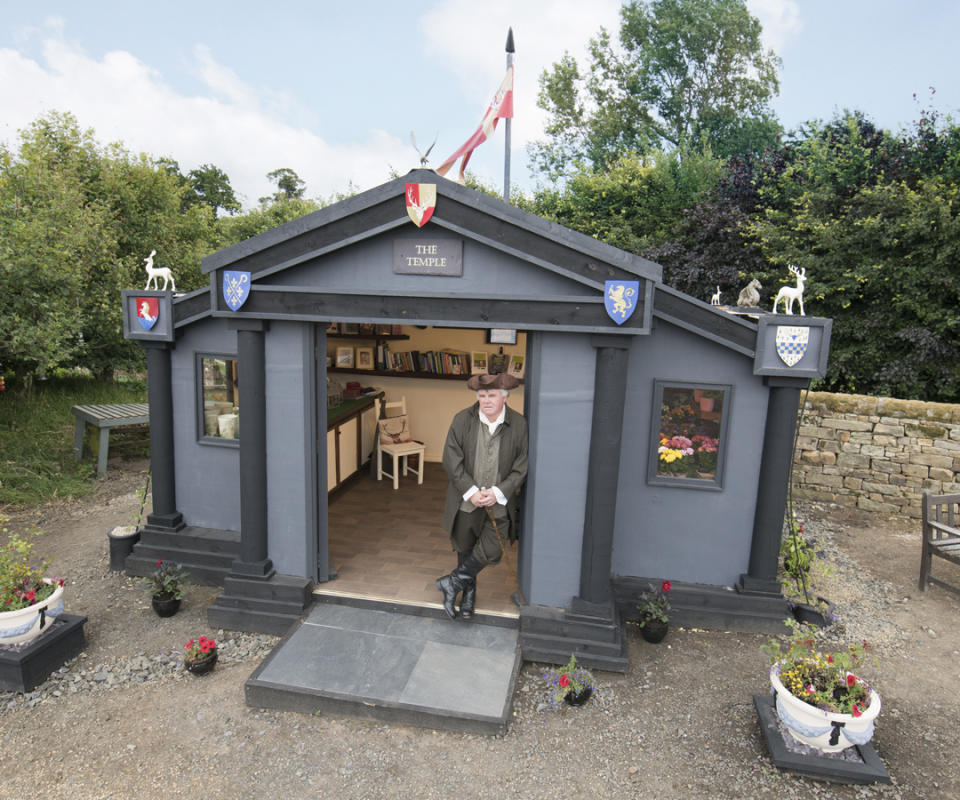 <p>HISTORIC:<br>The Temple – owned by Angus Robert Thompson in Dorset (Picture: Shed of the Year) </p>