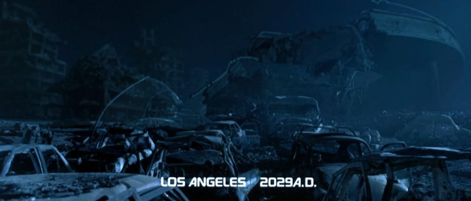 Terminator 2 opening shot