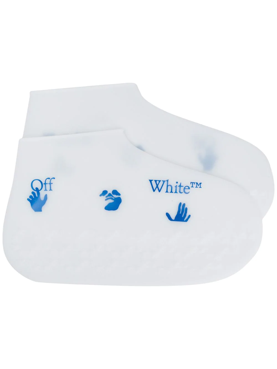 off white shoe covers