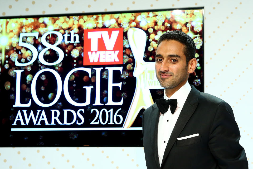 Waleed Aly was snubbed from the Logie nominations altogether this year. Source: Getty