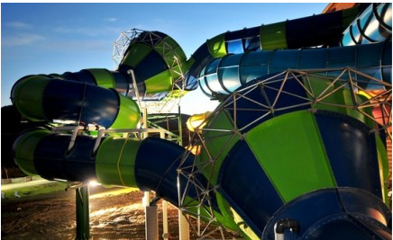 Double Barrell Drop, Great Wolf Lodge, Poconos, PA