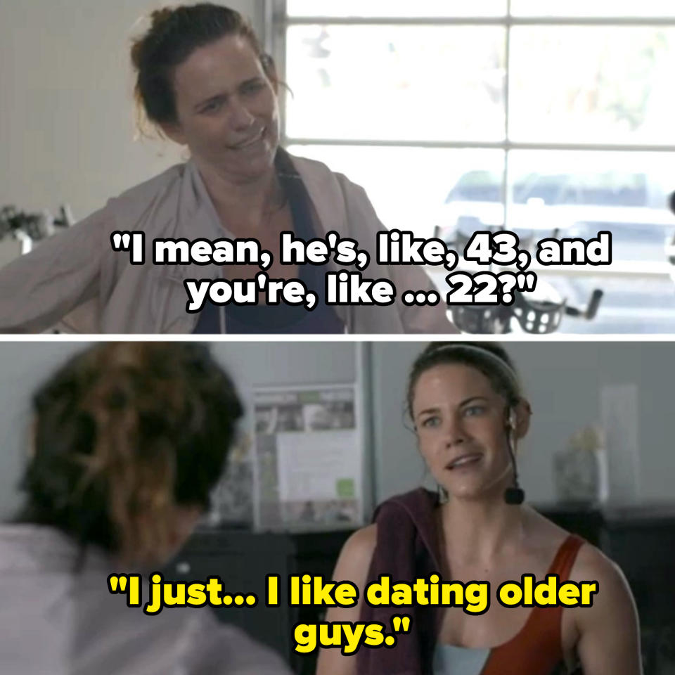 "I like dating older guys."