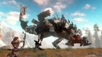 <p>What a difference a trailer makes. After its video debuted at E3, this PS4 exclusive action-adventure graduated from “Huh, what’s that?” to “Shut up and take my money!” Set in an intriguing future overrun with massive mechanical beings, <i>Horizon</i> looks to combine a scrappy heroine (think Lara Croft in dreds) with epic boss fights straight out of the <i>Shadow of the Colossus</i> playbook.</p>