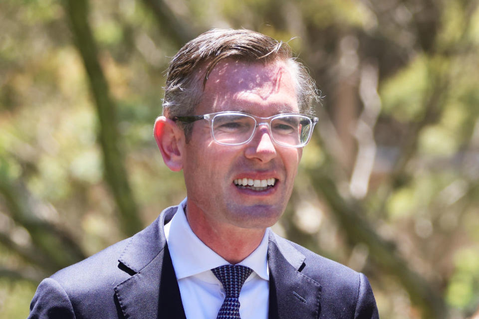 NSW Premier Dominic Perrottet revealed on Monday that there would be no further Covid restrictions. Photo: Getty