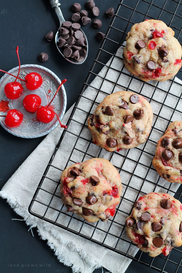 Cherry Chocolate Chip Cookies