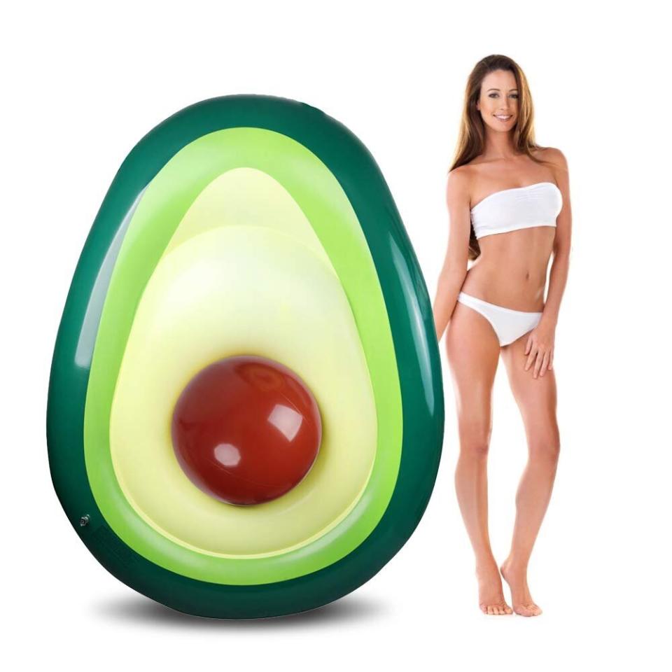 Felicigeely Avocado Pool Float (Photo: Amazon)