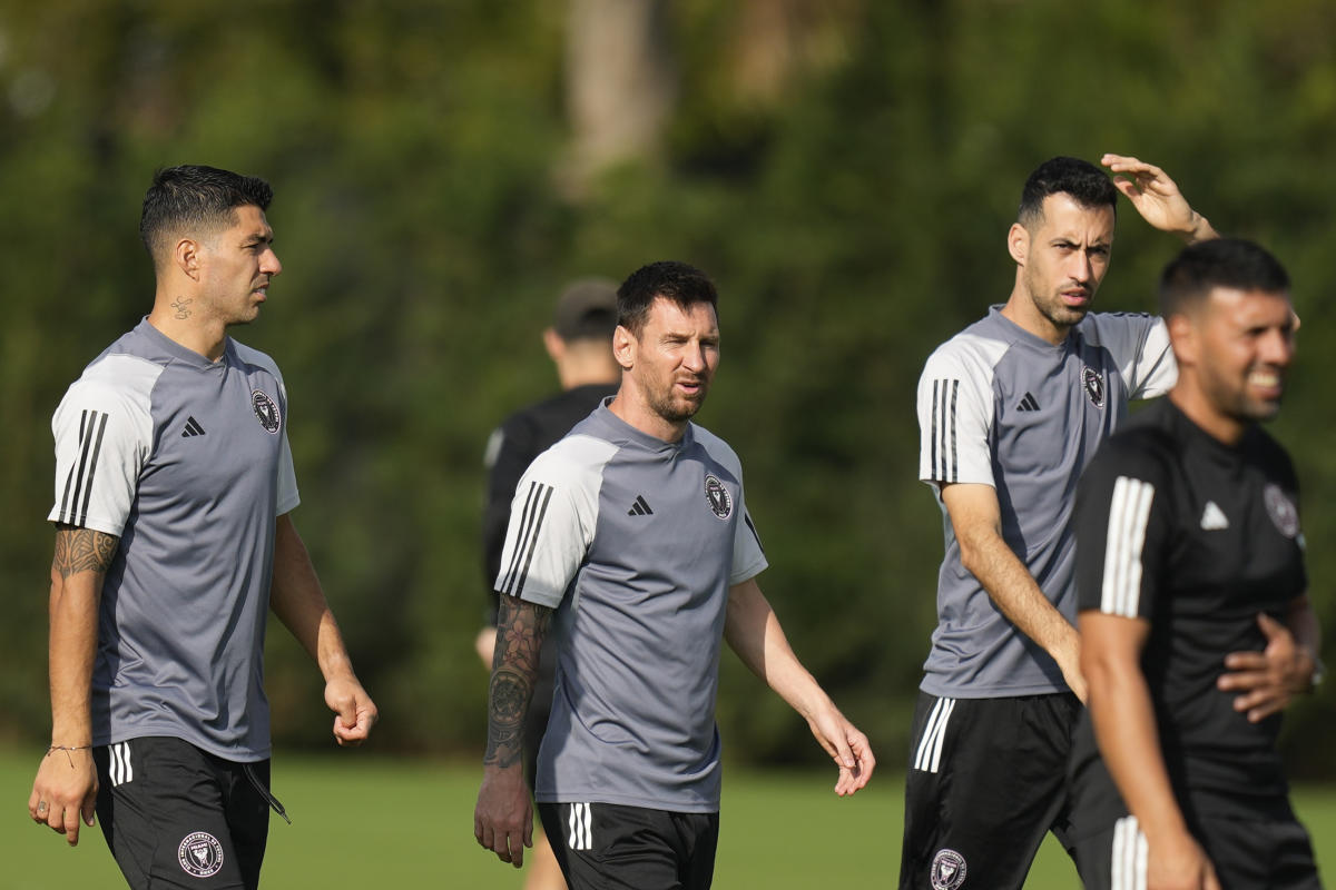 Suárez's training alongside Messi, Busquets and Alba with Inter Miami officially underway