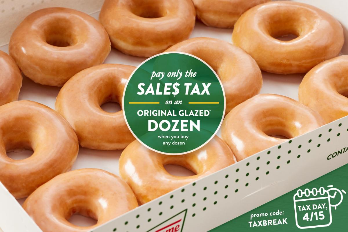 Tax Day deals 2024 Score discounts, freebies at Krispy Kreme, Hooters