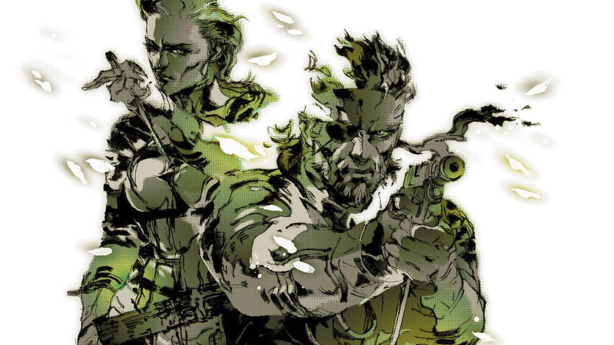  Metal Gear Solid 3 art by Yoji Shinkawa. 