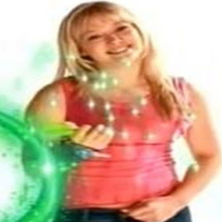 Hilary Duff doing the Disney Channel Wand Thing 