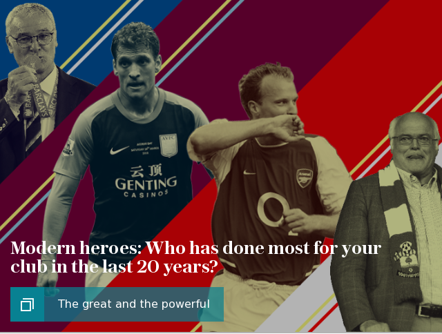 Modern heroes: Who has done most for your club in the last 20 years?