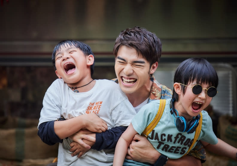 陳昊森和兩位小童星吳宗修、釋小願培養出深厚的感情。華映