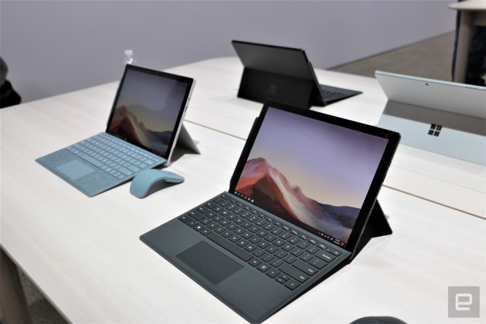 Surface Pro 7 hands-on