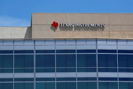 Texas Instruments Falls 4%